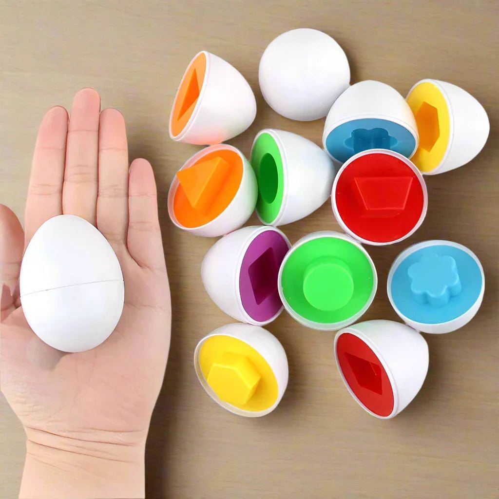 Boite à Oeufs - SmartEggs™ - Oeuf Blanc - Jouets d'eveil bébé