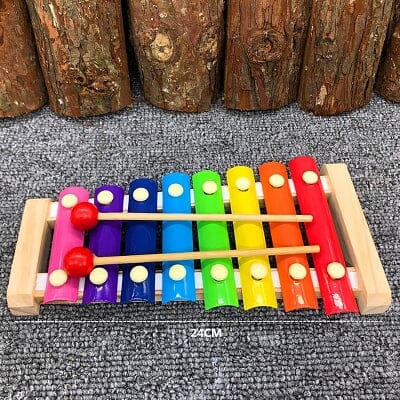 Jouet en Bois - WoodenToys™ - Xylophone - Jouets d'eveil bébé