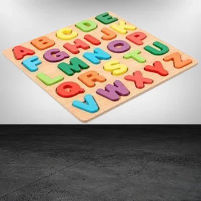 Puzzle en Bois - MontessoriToys™ - Alphabet - Jouets d'eveil bébé