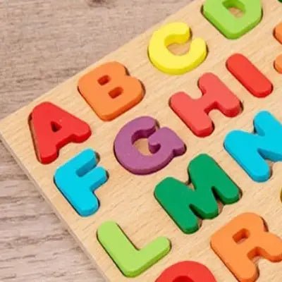 Puzzle en Bois - MontessoriToys™ - Alphabet - Jouets d'eveil bébé