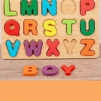 Puzzle en Bois - MontessoriToys™ - Alphabet - Jouets d'eveil bébé