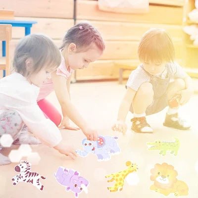 Puzzle Montessori - BabyPuzzle™ - Sauvage - Jouets d'eveil bébé