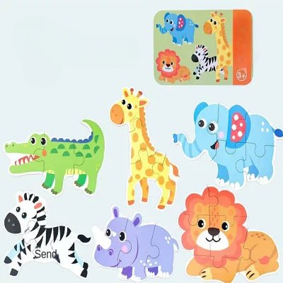 Puzzle Montessori - BabyPuzzle™ - Sauvage - Jouets d'eveil bébé