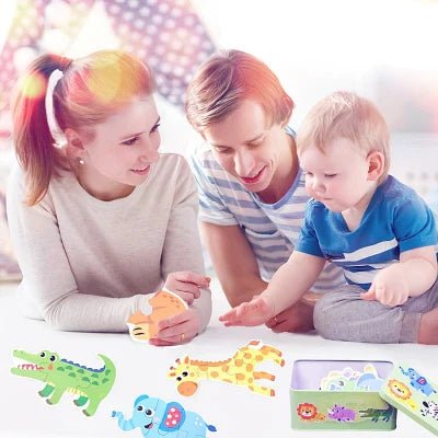 Puzzle Montessori - BabyPuzzle™ - Sauvage - Jouets d'eveil bébé