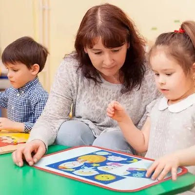 Tableau d'Activité Montessori - MontessoriBoard™ - Planète - Jouets d'eveil bébé